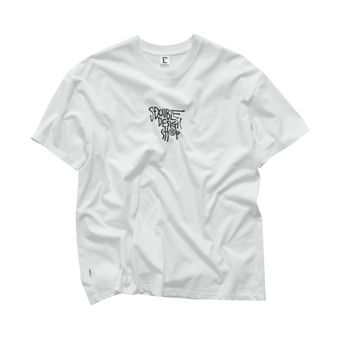 SD025S1010 S/Double Dot Shop T-Shirt White