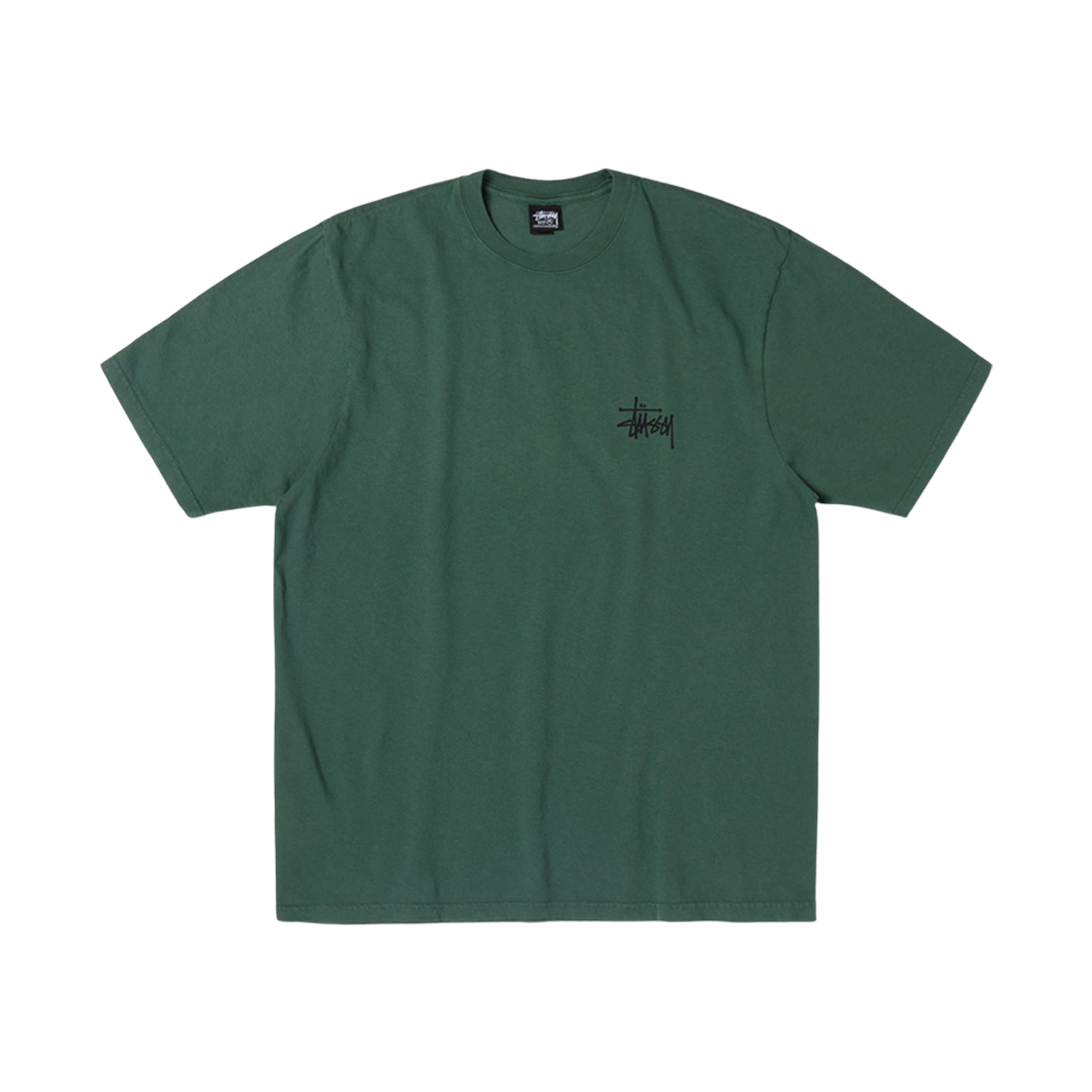 스투시 베이직 스투시 피그먼트 다이드 티셔츠 파인(Stussy Basic Stussy Pigment Dyed T-Shirt Pine) - 2