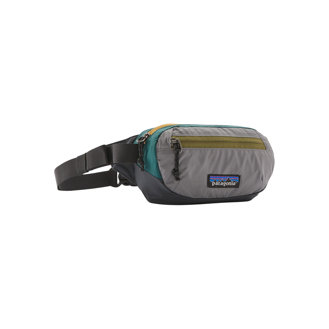 파타고니아 테라비아 미니 힙팩 1L 패치워크 노블 그레이(Patagonia Terravia Mini Hip Pack 1L Patchwork Noble Grey)
