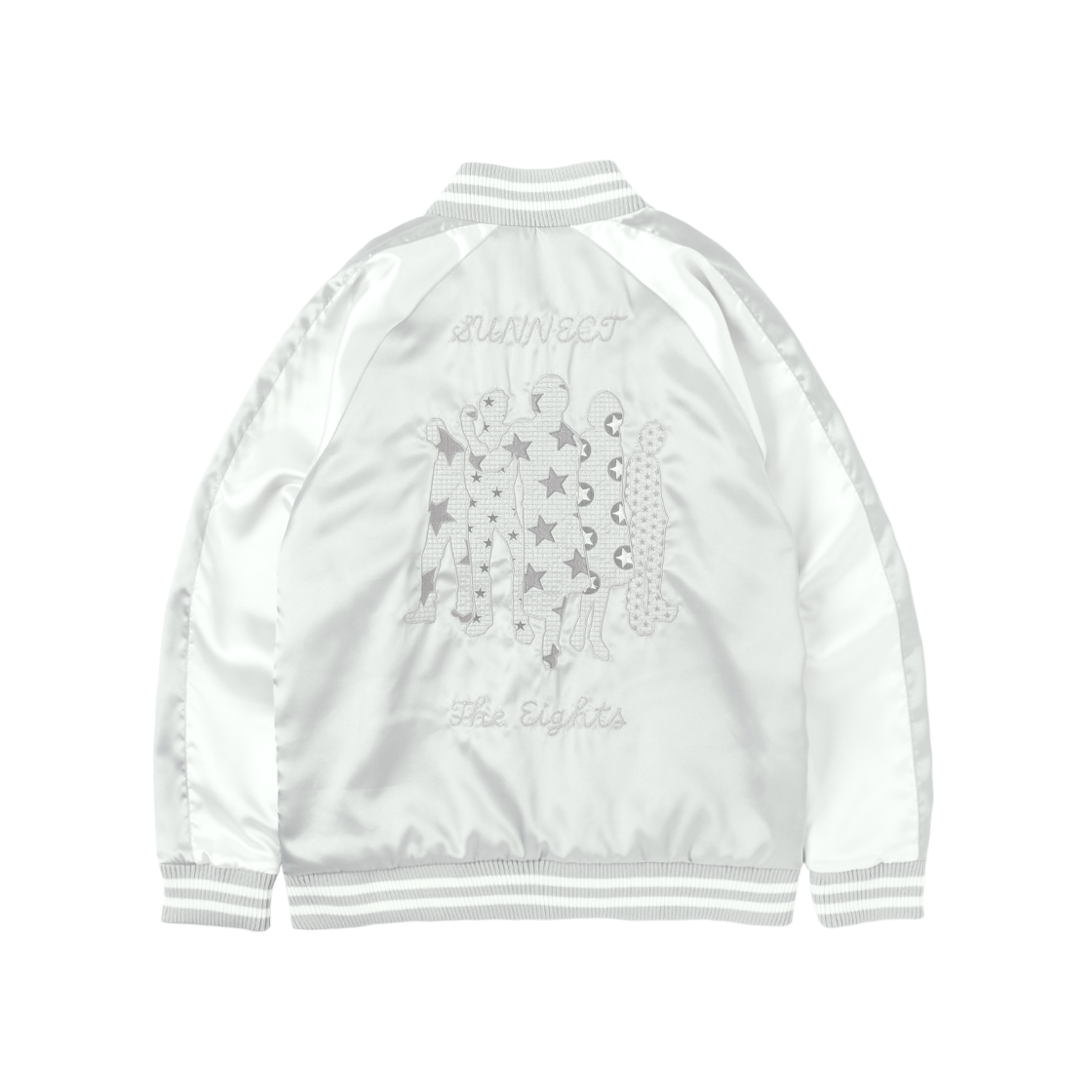 SNCT25FOU007LG SUNNECT CREW Sukajan Light Grey