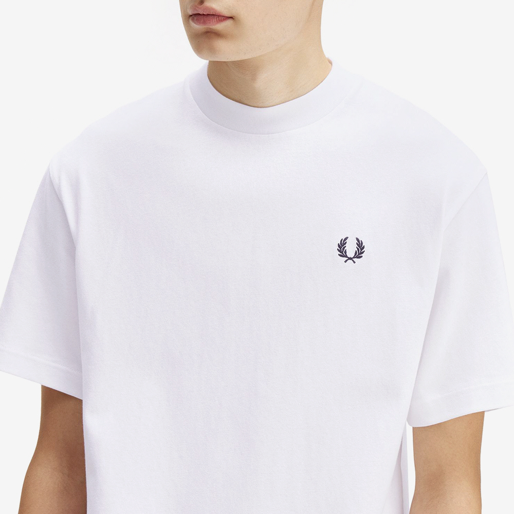 프레드페리 릴렉스드 티셔츠 화이트(Fred Perry Relaxed T-Shirt White) - 5