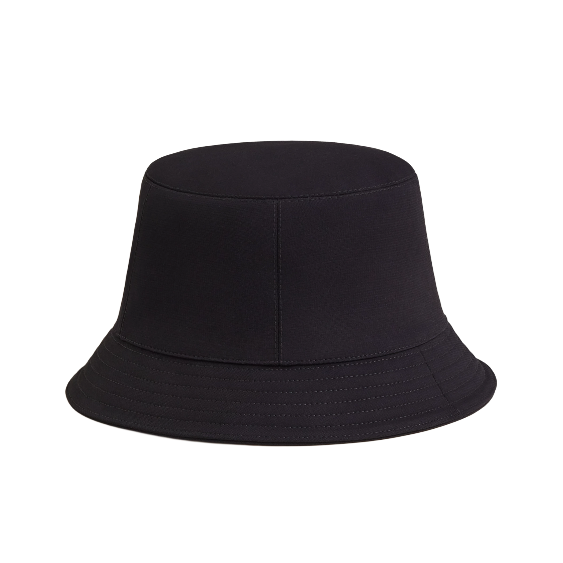 에르메스 칼비 밀라노 버킷햇 실크 코튼 & 팔라듐 하드웨어 블루 누아(Hermes Calvi Milano Bucket Hat Silk Cotton & Palladium Bleu Noir) - 2