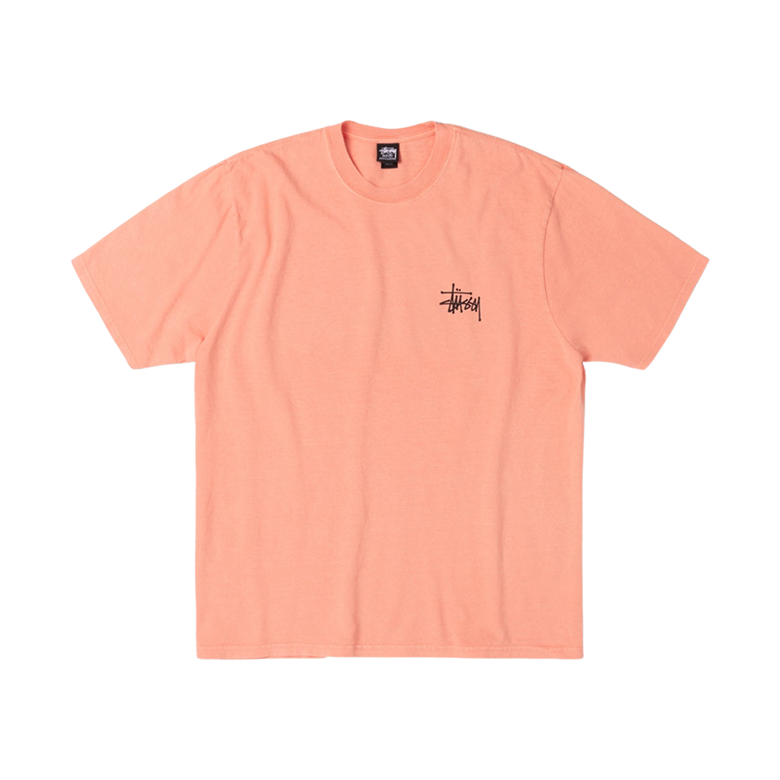 스투시 베이직 스투시 피그먼트 다이드 티셔츠 셔벗(Stussy Basic Stussy Pigment Dyed T-Shirt Sherbert) - 2