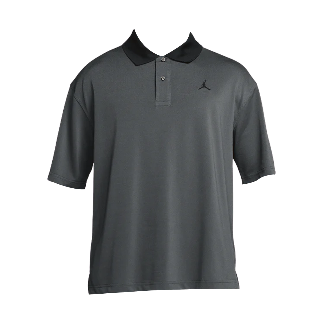 조던 브루클린 폴로 티셔츠 아이언 그레이 블랙(Jordan Brooklyn Polo T-Shirt Iron Grey Black) - 1