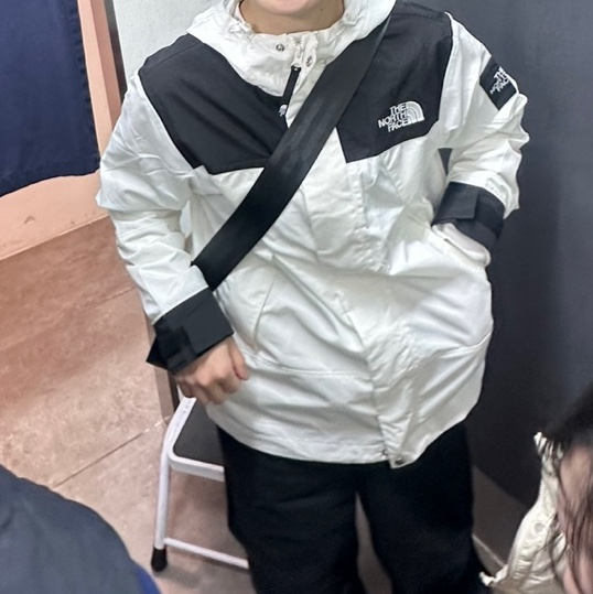 The North Face White Label Martis Jacket White 착용 스타일 - 3