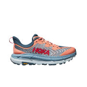 (W) Hoka Mafate Speed 4 Papaya Real Teal