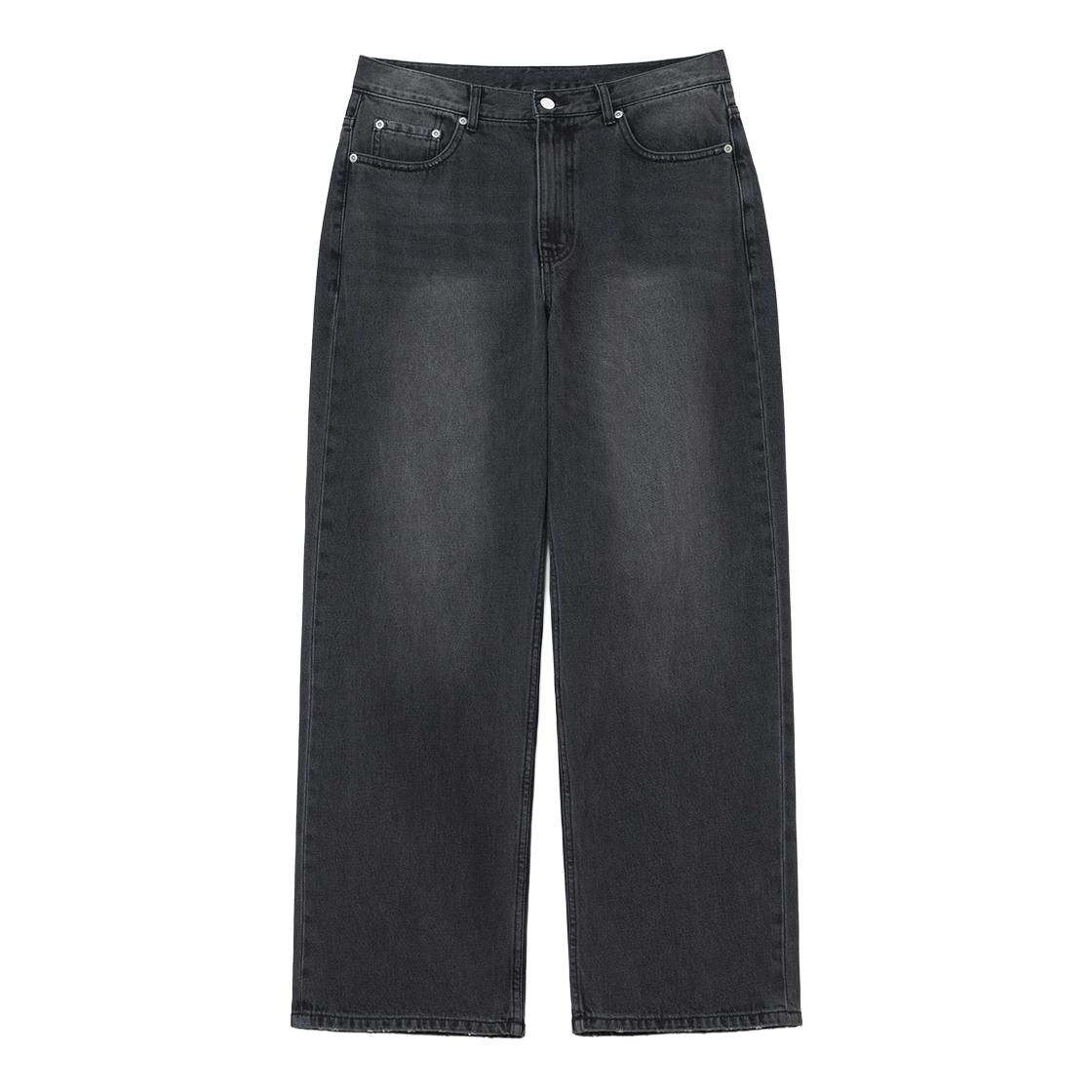 UB2578DN016MBB Uniform Bridge 001 Denim Pants Wide Fit 12.5oz Black