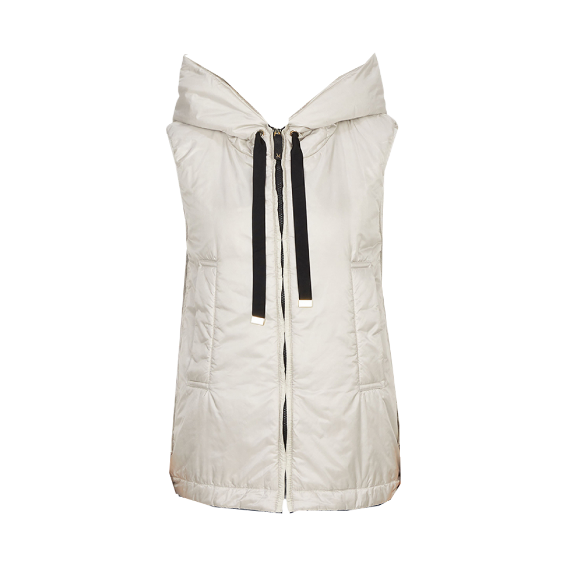 GREENGO-003 (W) Max Mara Padding Vest Beige