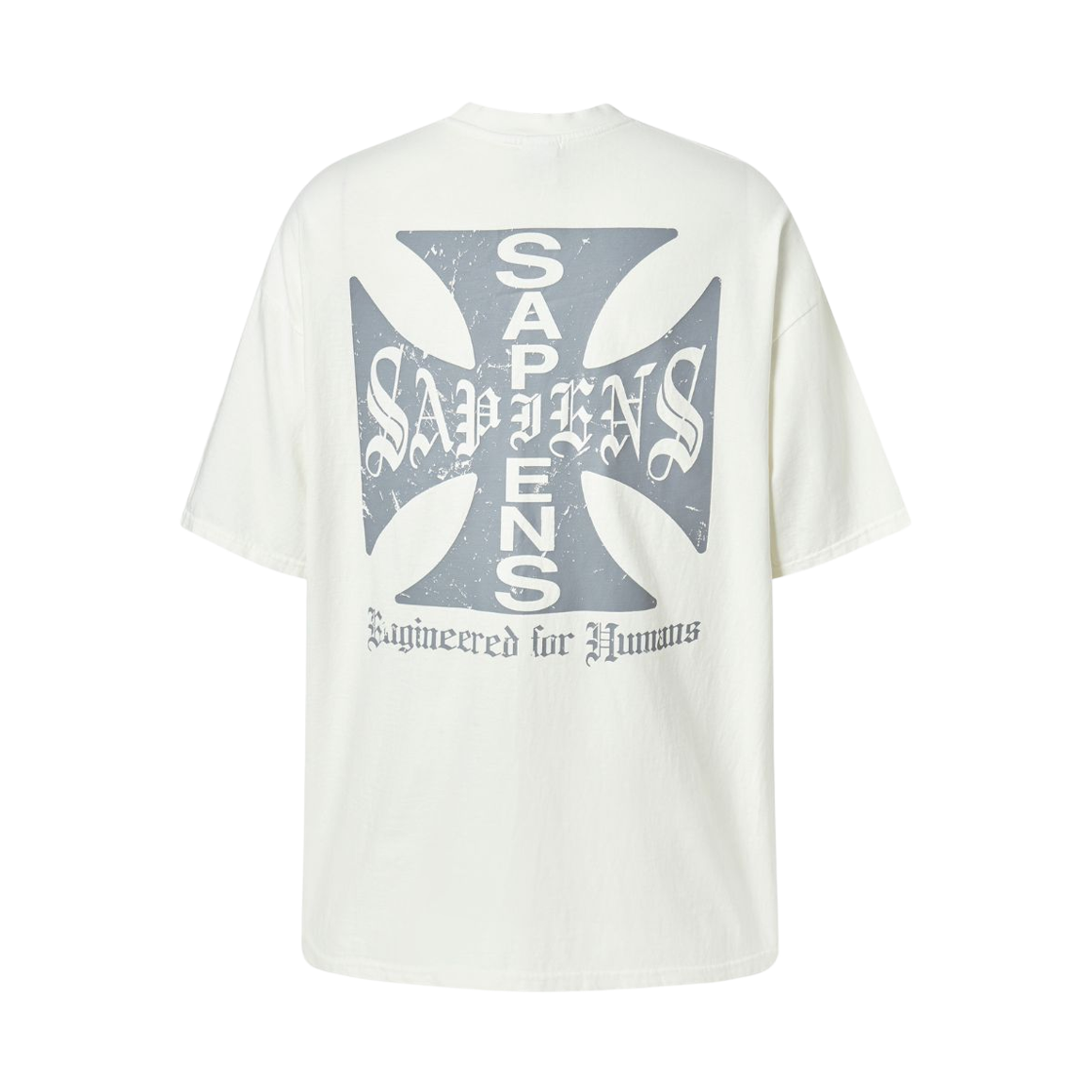 [KREAM 단독] 사피엔스 네오 사피엔스 오버핏 반팔티 피그먼트 아이보리([KREAM 단독] Sapiens Neo Sapiens Over Fit Short Sleeves Pigment Ivory)