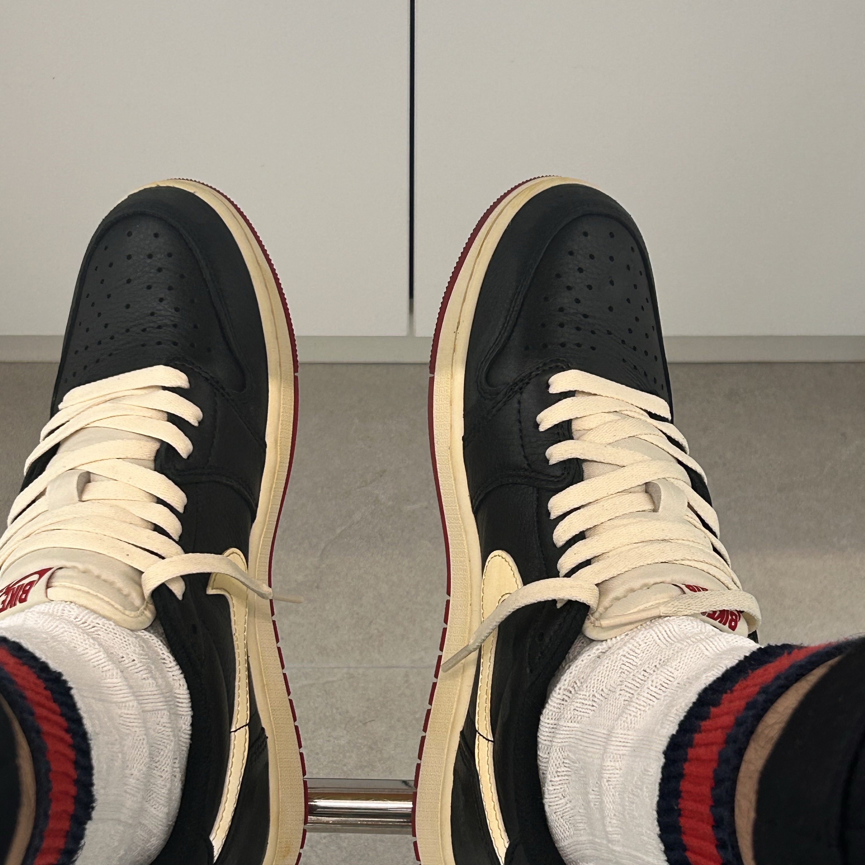 Jordan 1 x Nigel Sylvester Retro Low OG Better With Time 착용 스타일
