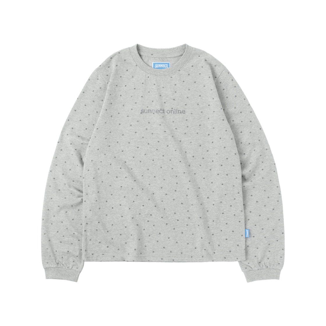SNCT25FTO009HG SUNNECT Galaxy Long Sleeve T-Shirt Heather Grey