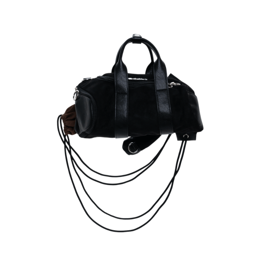 필인더블랭크 크링클 오니기리 코인백 블랙 | FILLINTHEBLANK 필인더블랭크 크링클 오니기리 코인백 블랙 | FILLINTHEBLANK