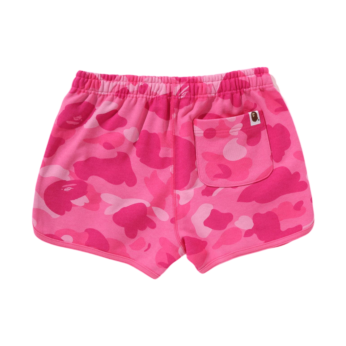 (W) 베이프 컬러 카모 스웨트쇼츠 핑크((W) BAPE Color Camo Sweatshorts Pink) - 2
