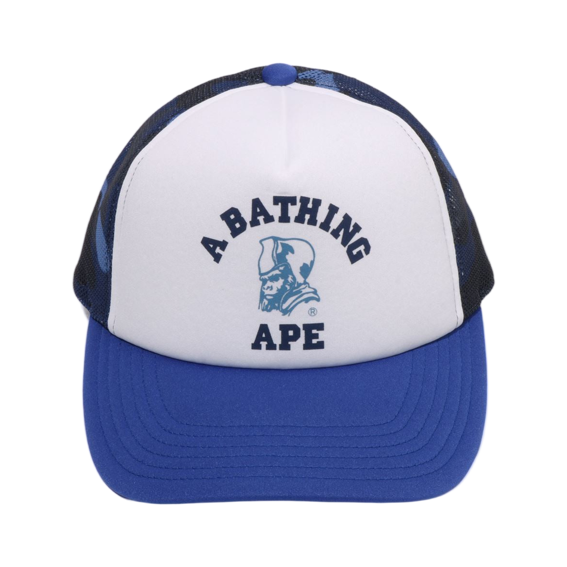 베이프 컬러 카모 제너럴 메쉬 캡 네이비(BAPE Color Camo General Mesh Cap Navy) - 1