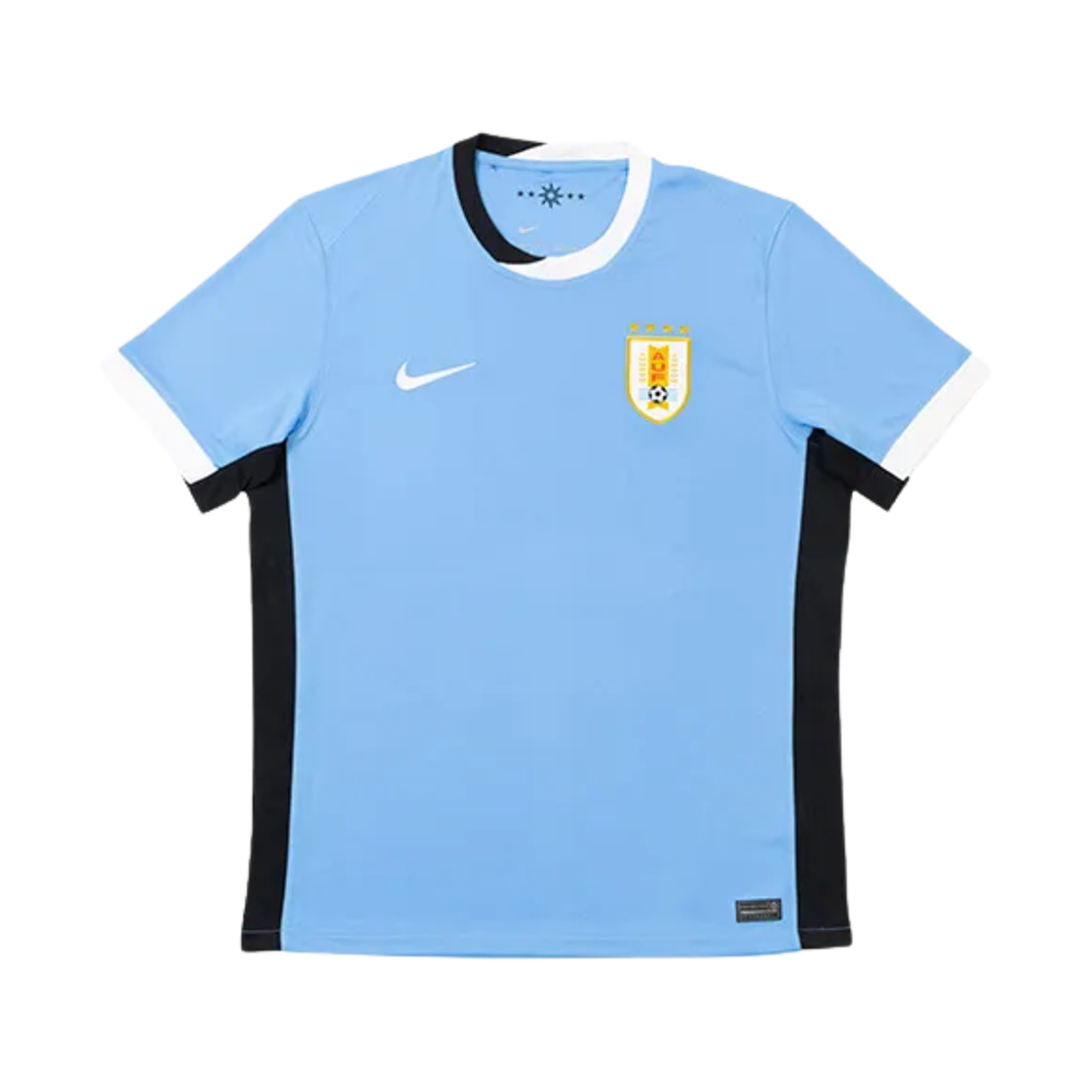 IM8589-412 Nike Uruguay 2024/25 Stadium Home Dri-Fit Football Replica Jersey University Blue Black (Non Marking Ver.)