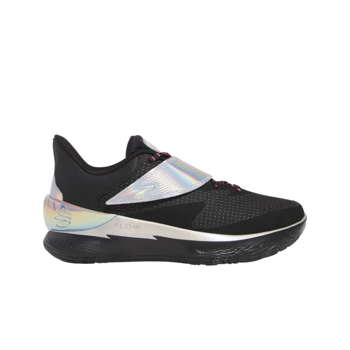 언더아머 커리 폭스 1 블랙 실버(Under Armour Curry Fox 1 Black Silver)
