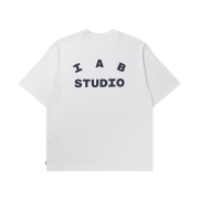 IAB Studio T-Shirt White Navy