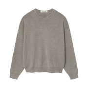Essentials Merino Crewneck Sweater Homestead Heather - 25SS
