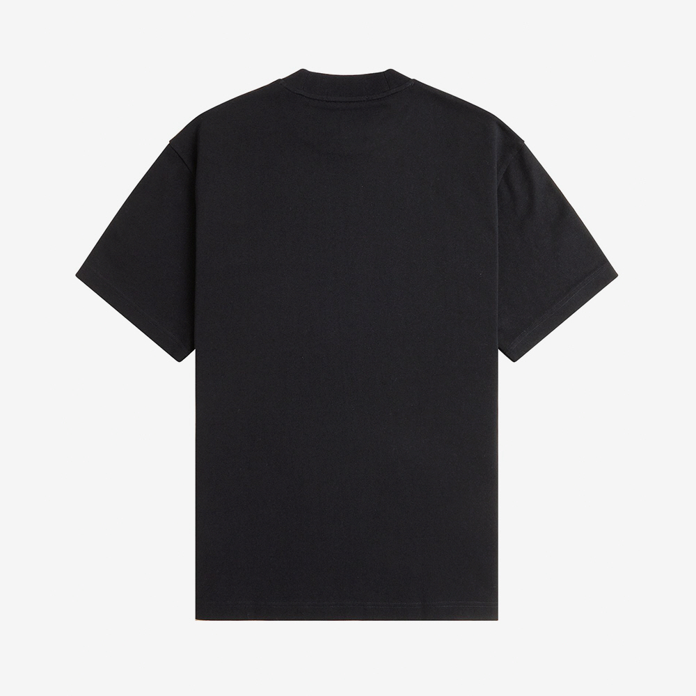 프레드페리 릴렉스드 티셔츠 블랙(Fred Perry Relaxed T-Shirt Black) - 6