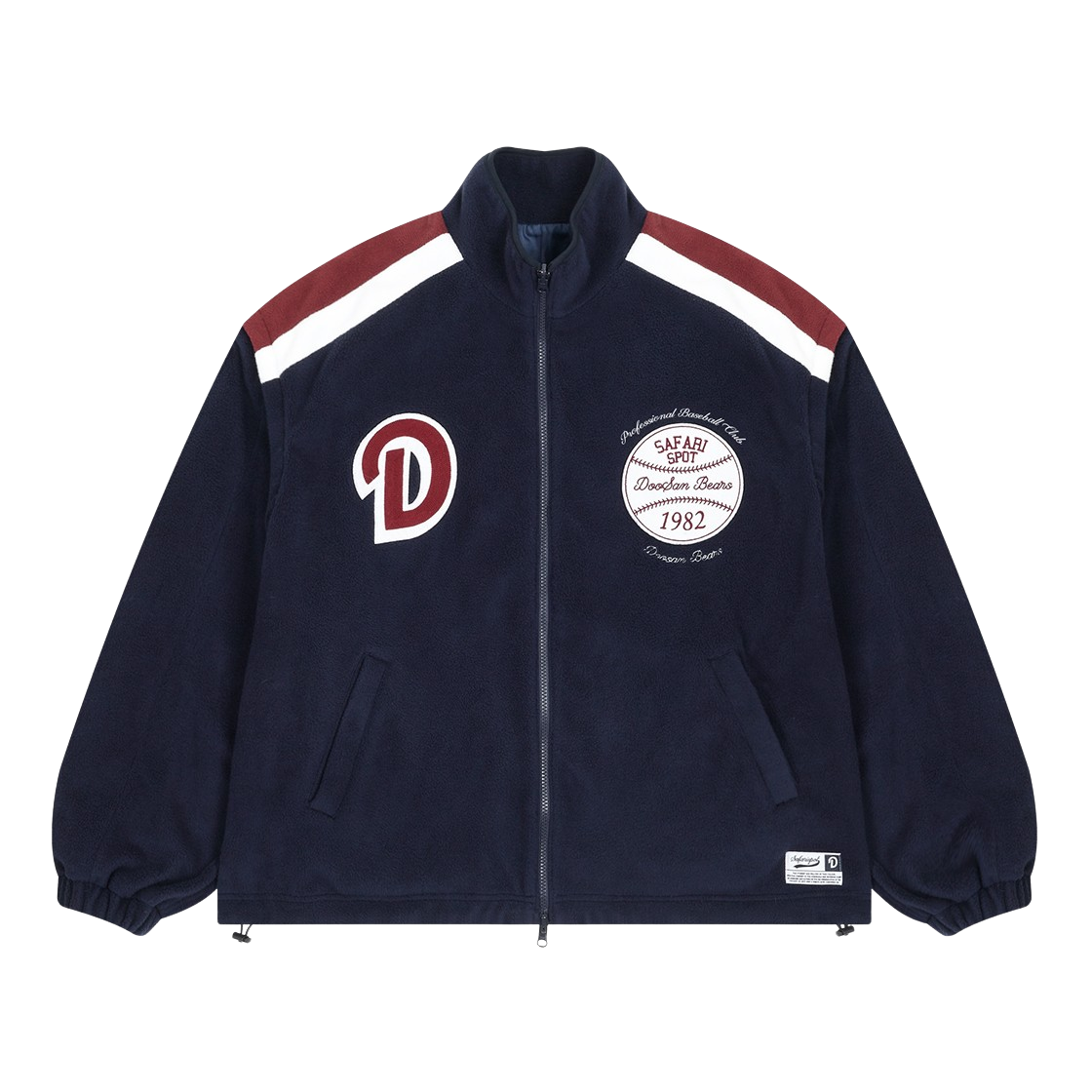 사파리스팟 X 베어스 플리스 리버시블 자켓 - 네이비(Safarispot X BEARS Fleece Reversible Jacket - Navy)