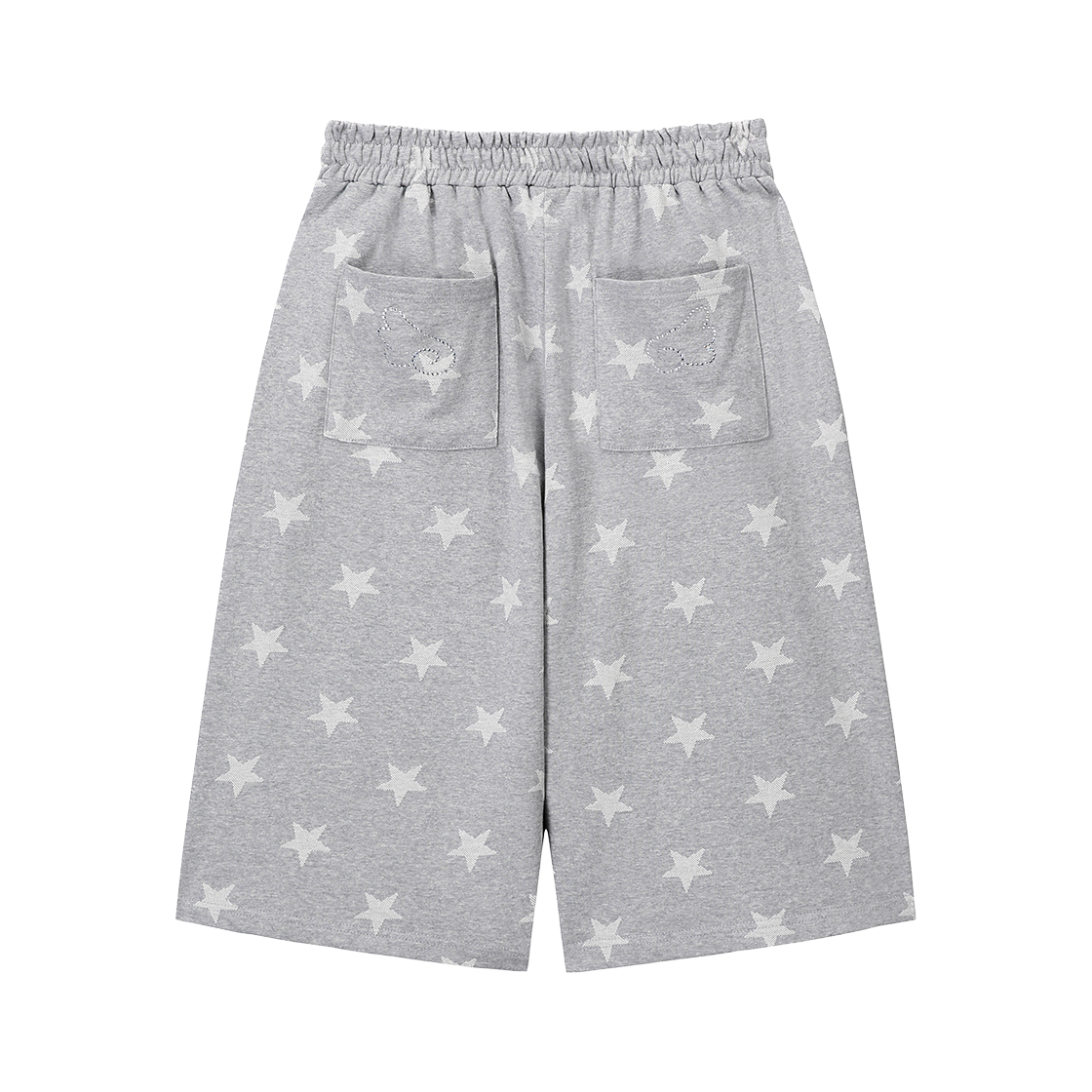 클럿 스튜디오 엔젤 오브 스타 버뮤다 팬츠 그레이(Clut Studio Angel Of Star Bermuda Pants Grey)