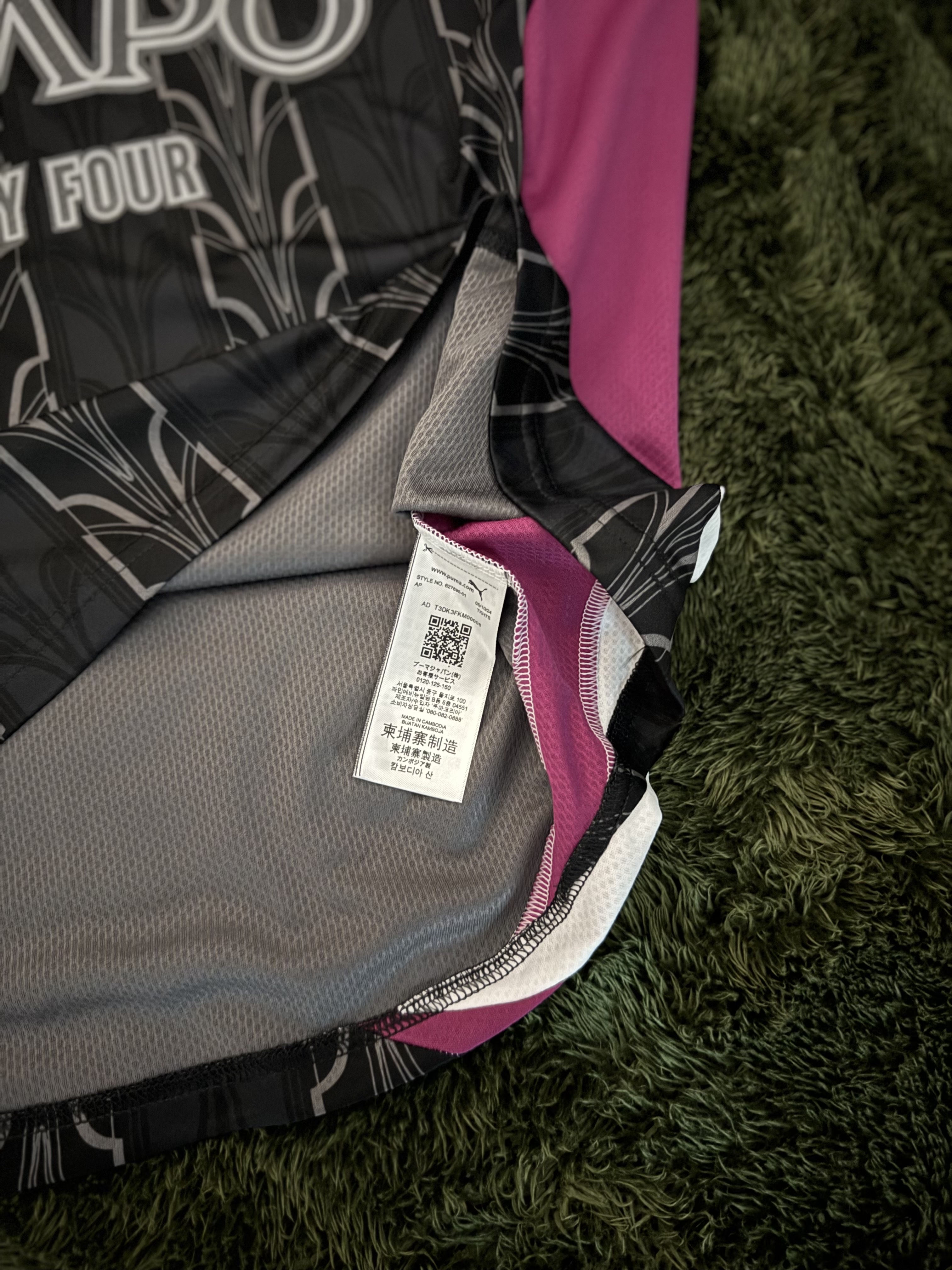Puma x Mas Tiempo Jersey Black 착용 스타일 - 6