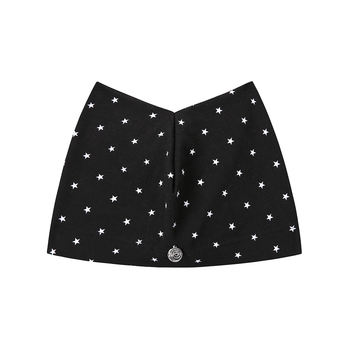 25HS021BK Clut Studio Cat Ear Star Beanie Black