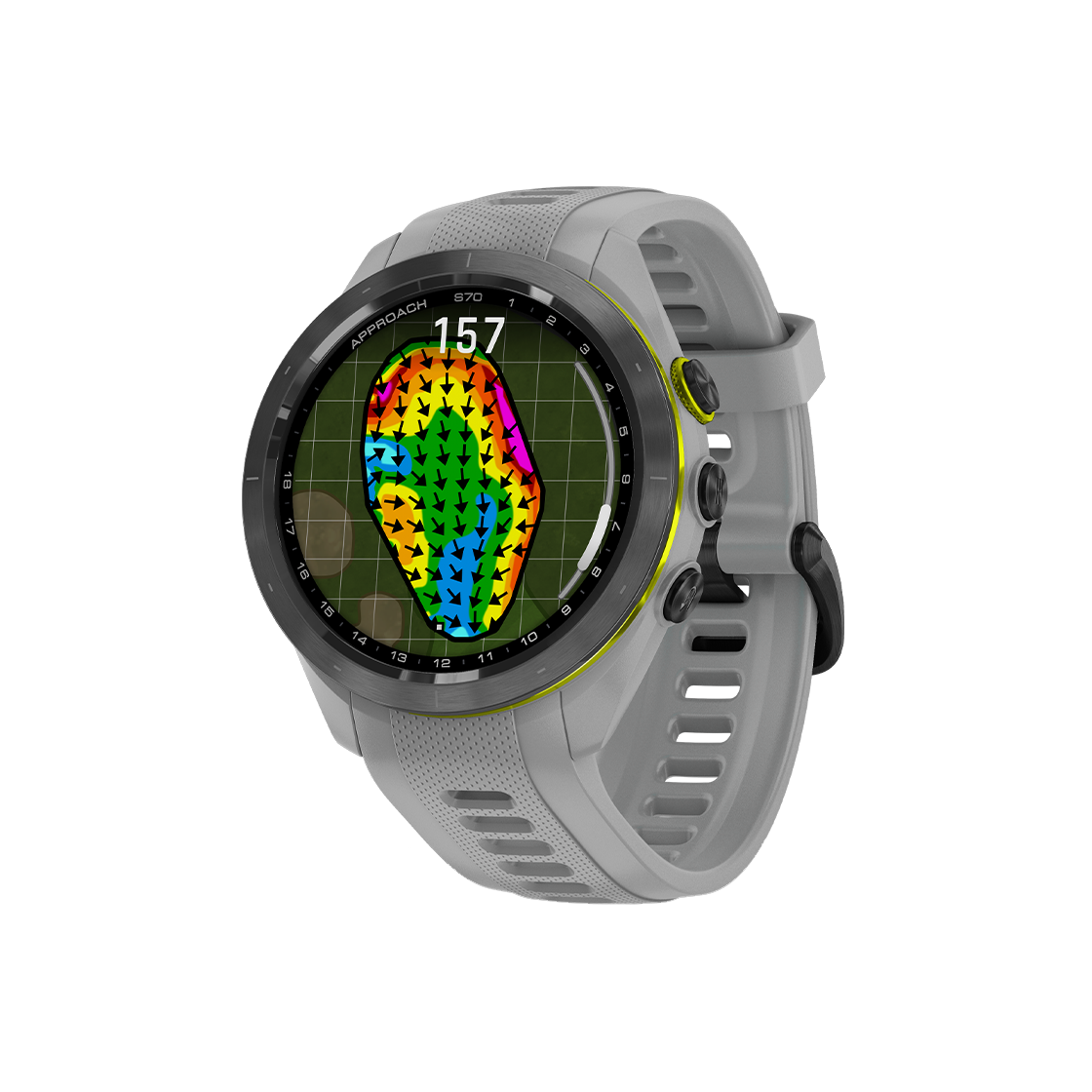 0100274644 Garmin Approach S70 Golf 42mm Powder Gray