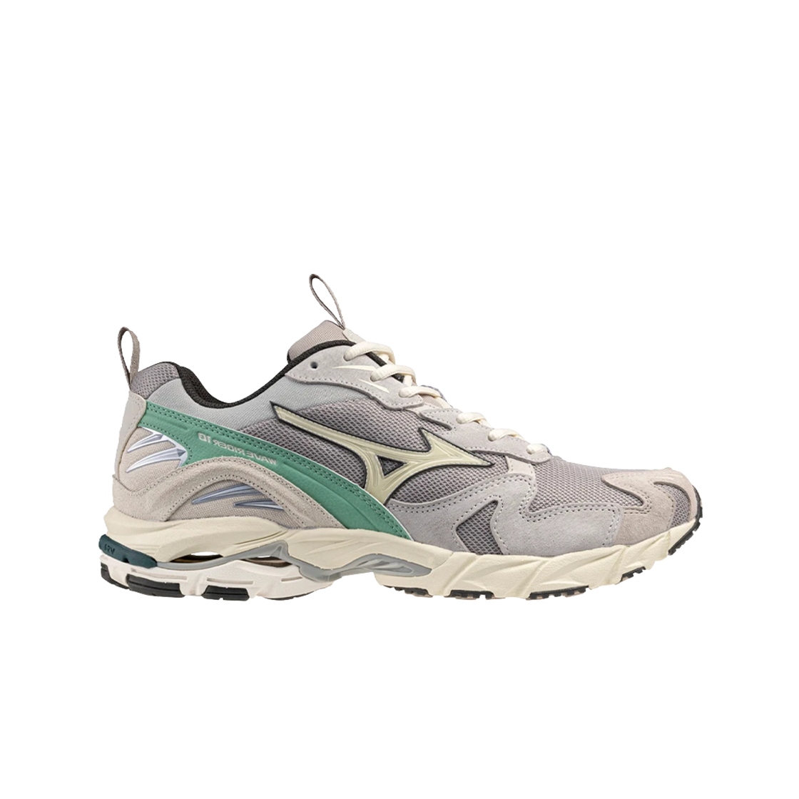 D1GA247107 Mizuno Wave Rider 10 Opal Grey Pristine