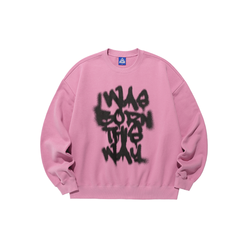 이스트쿤스트 본디스웨이 스웻셔츠 딥핑크(ISTKUNST Born This Way Sweatshirts Deep Pink) - 2