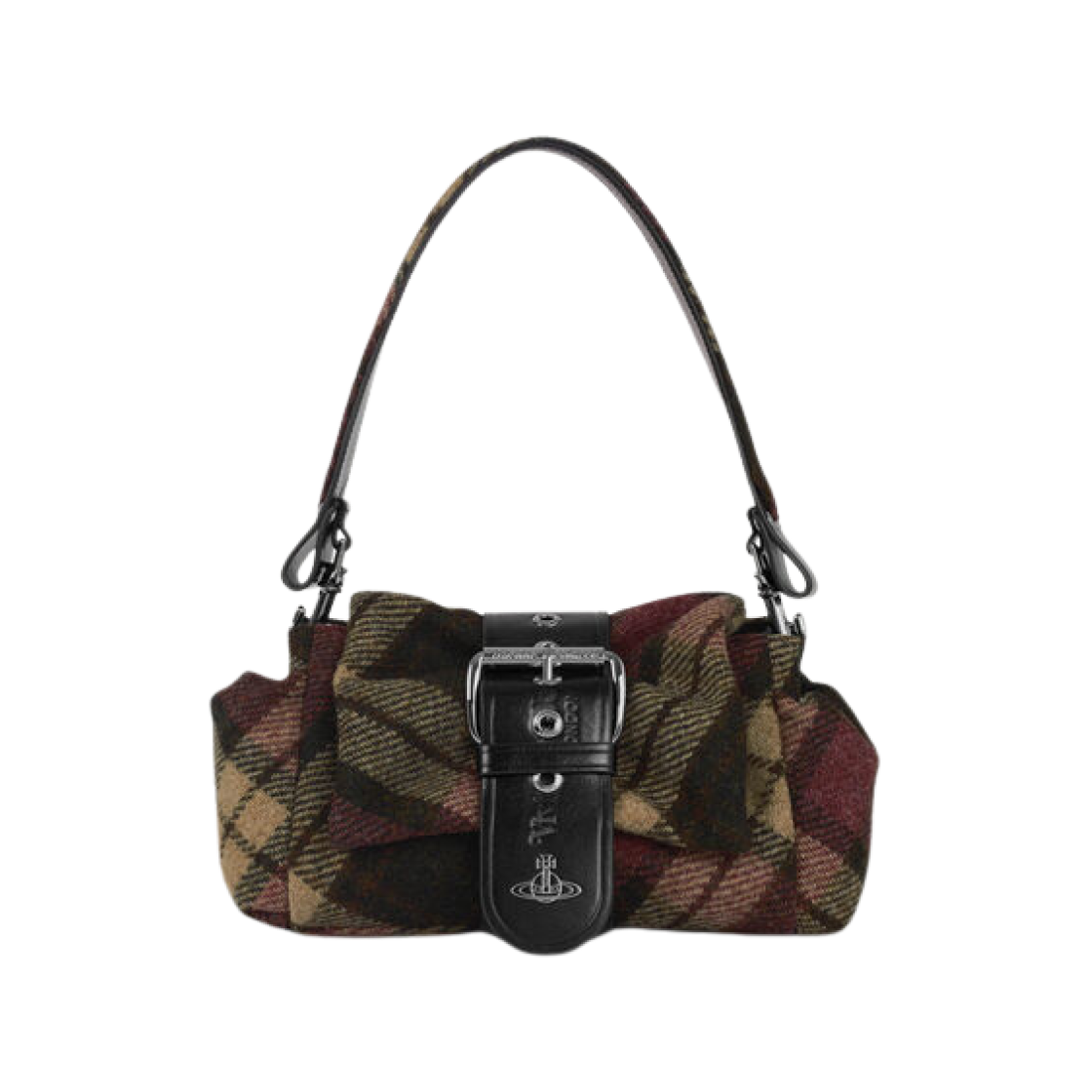 비비안 웨스트우드 헤이즐 트레져 핸드백 라이트 체크(Vivienne Westwood Hazel Treasure Handbag Light Check) - 1