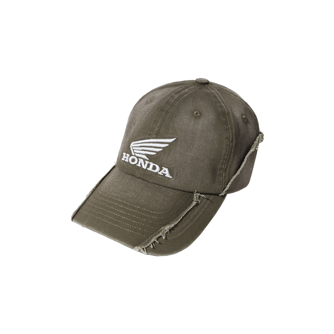 HFX2CA301SKH Honda Vintage Cutoff Cap Khaki