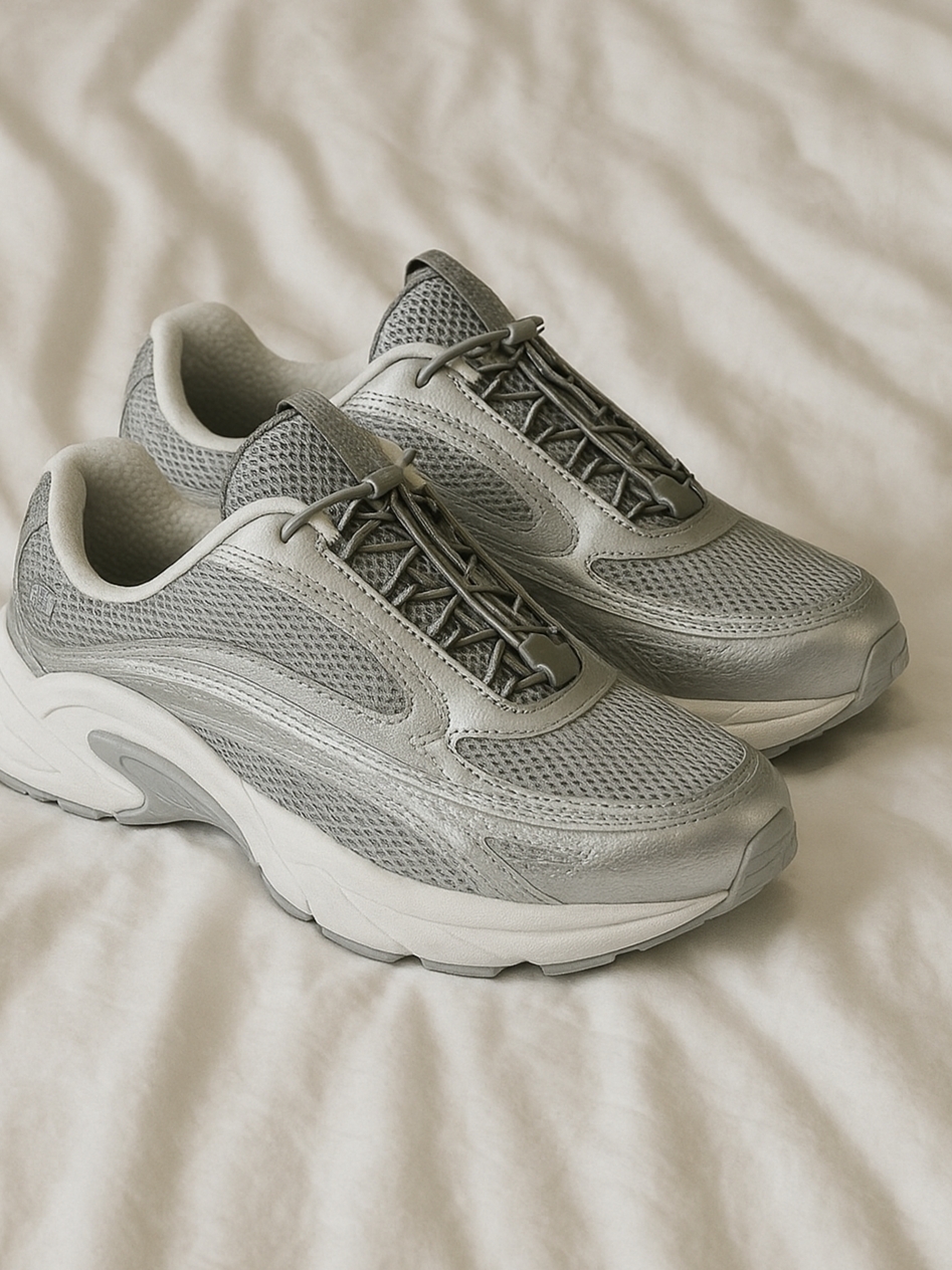 [6% 적립] FILA Pantera 99/25 Grey 착용 스타일