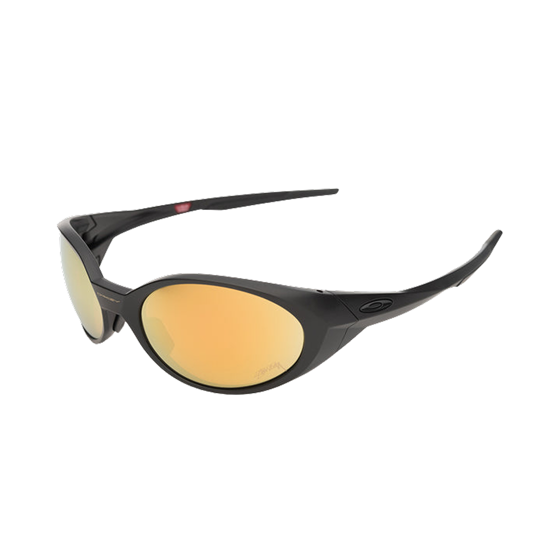 오클리 x 스투시 아이 자켓 리덕스 매트 블랙 프레임 프리즘 24K 편광 렌즈(Oakley x Stussy Eye Jacket Redux Matte Black Frame Prizm 24K Polarized Lense)