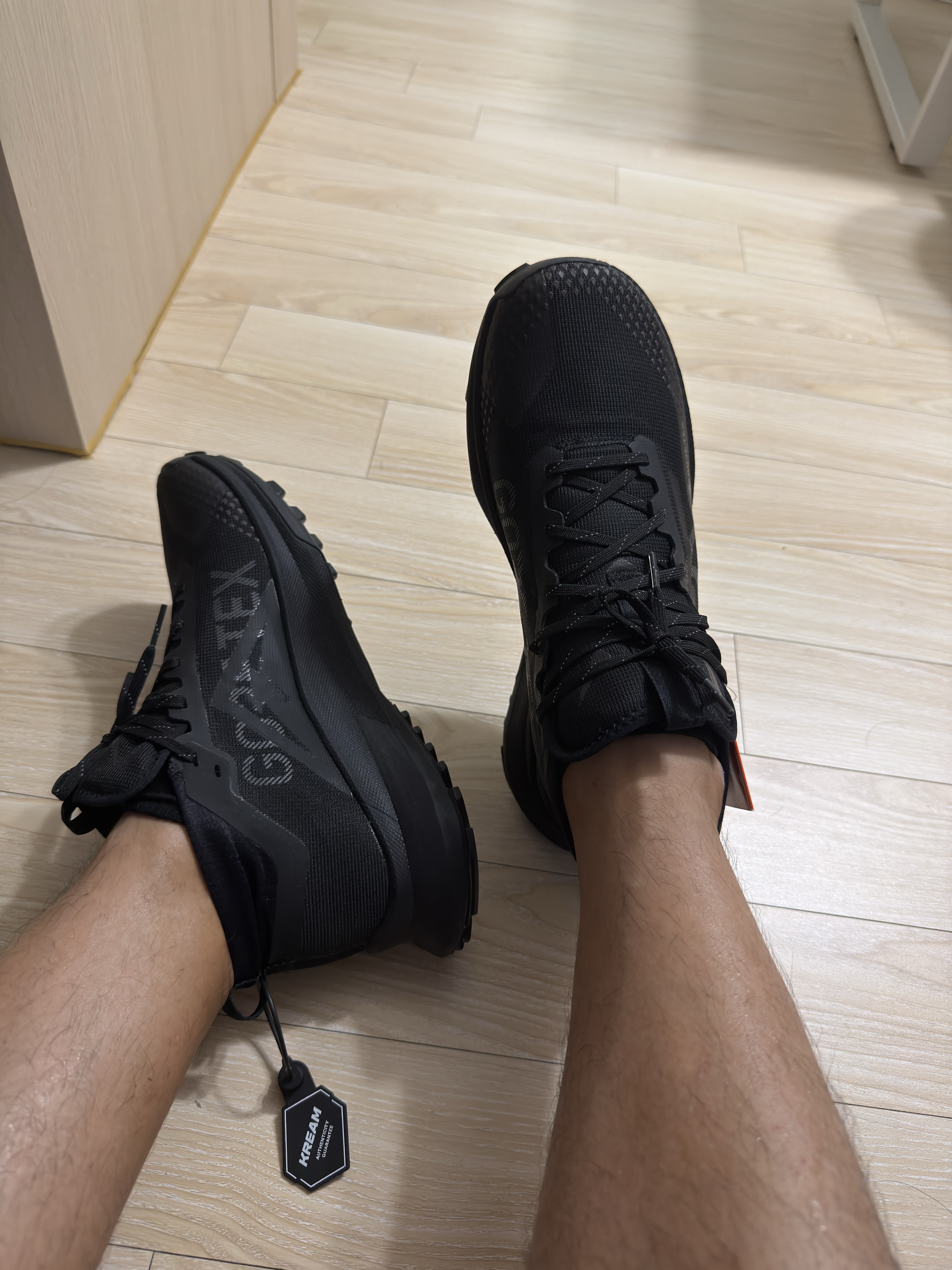 Nike React Pegasus Trail 4 Gore-Tex Black Velvet Brown 착용 스타일 - 1