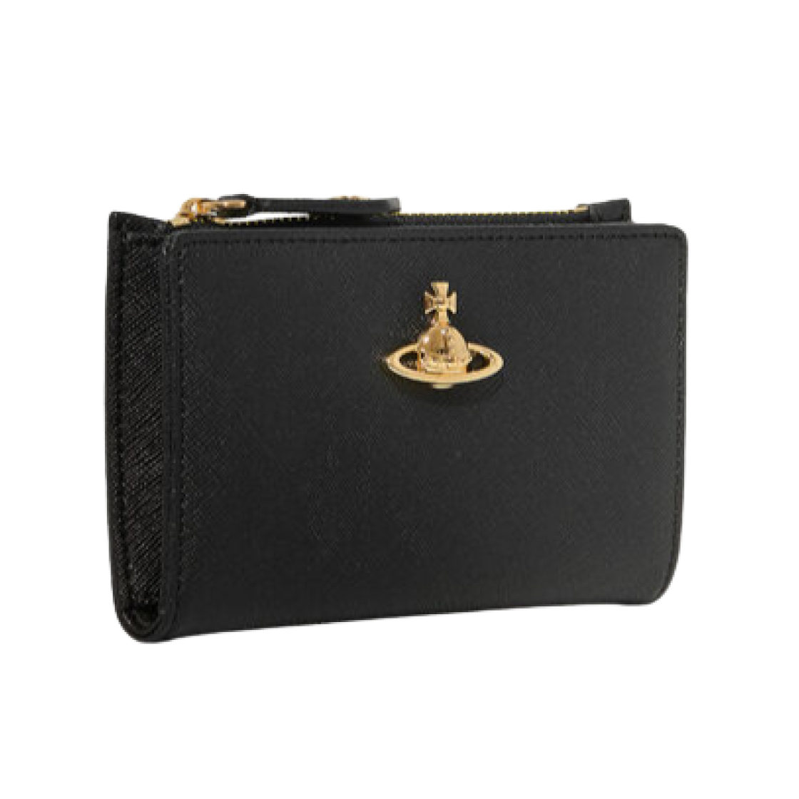 비비안 웨스트우드 슬림 플랩 카드 홀더 블랙(Vivienne Westwood Slim Flap Card Holder Black) - 2