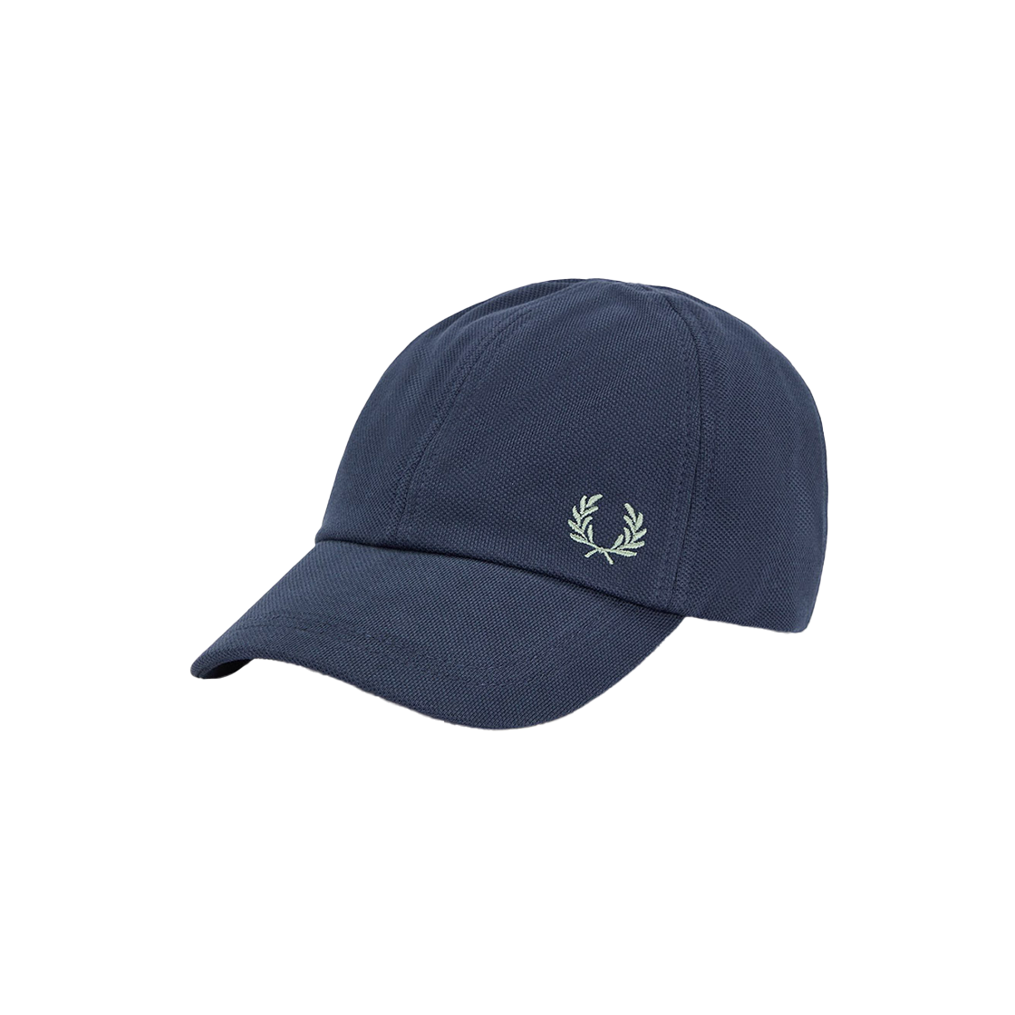 CFPU2536726-Z65 Fred Perry Pique Classic Cap Dark Airforce Bayleaf