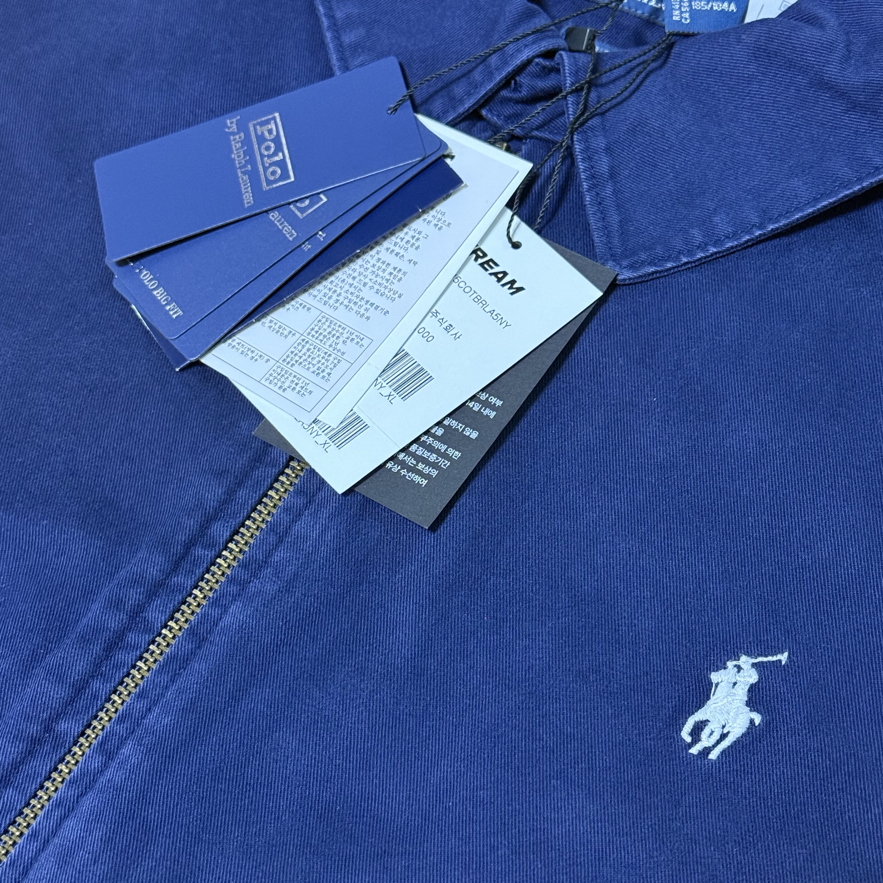 [20% 적립] Polo Ralph Lauren Big Jacket Newport Navy - 25FW 착용 스타일