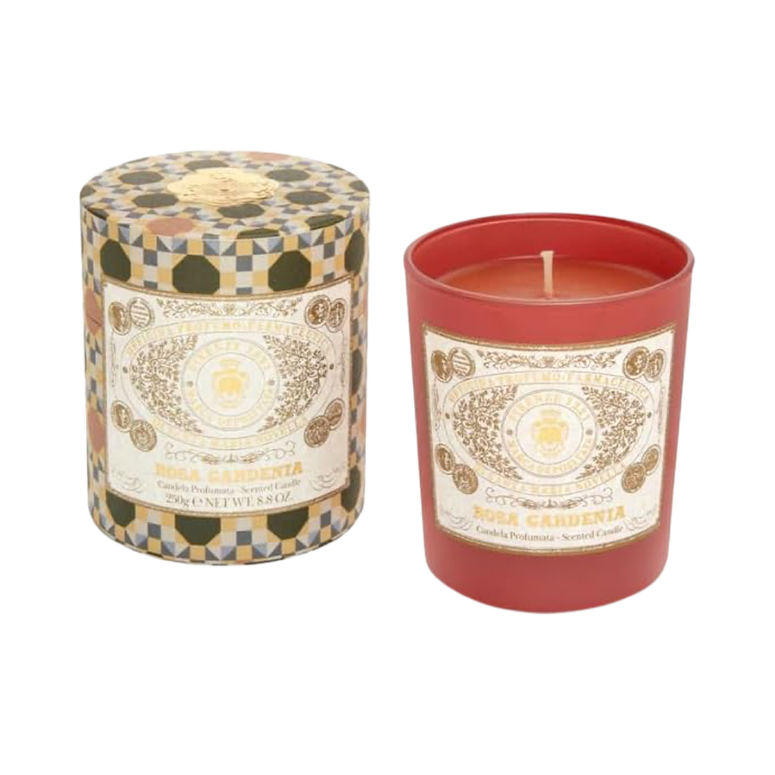 산타 마리아 노벨라 로사 가데니아 향초 (국내 정식 발매 버전)(Santa Maria Novella Rosa Gadenia Scented Candle (Korean Ver.))