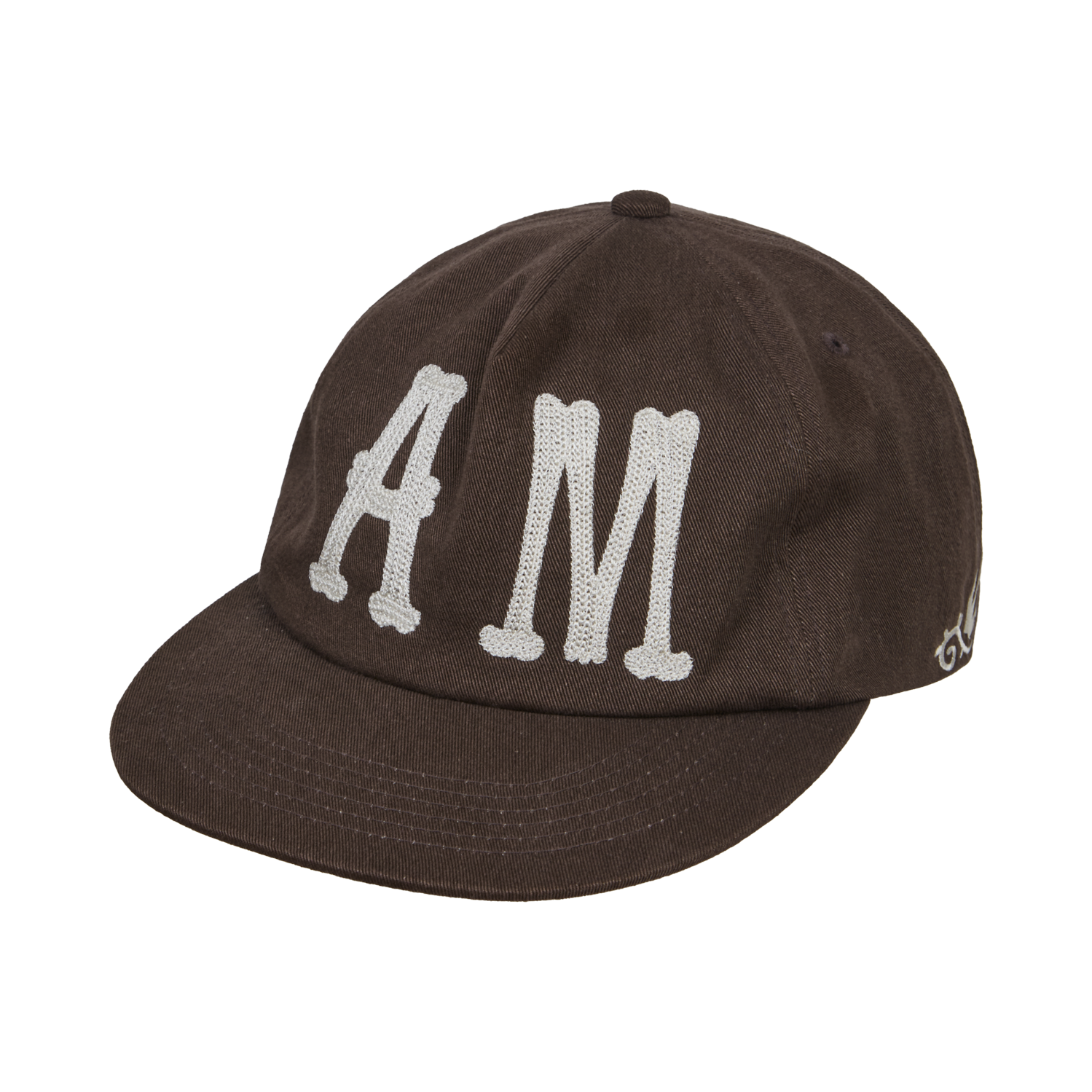 아모우 에이엠 5패널 캡 브라운(AMOU A.M 5Pannel Cap Brown)