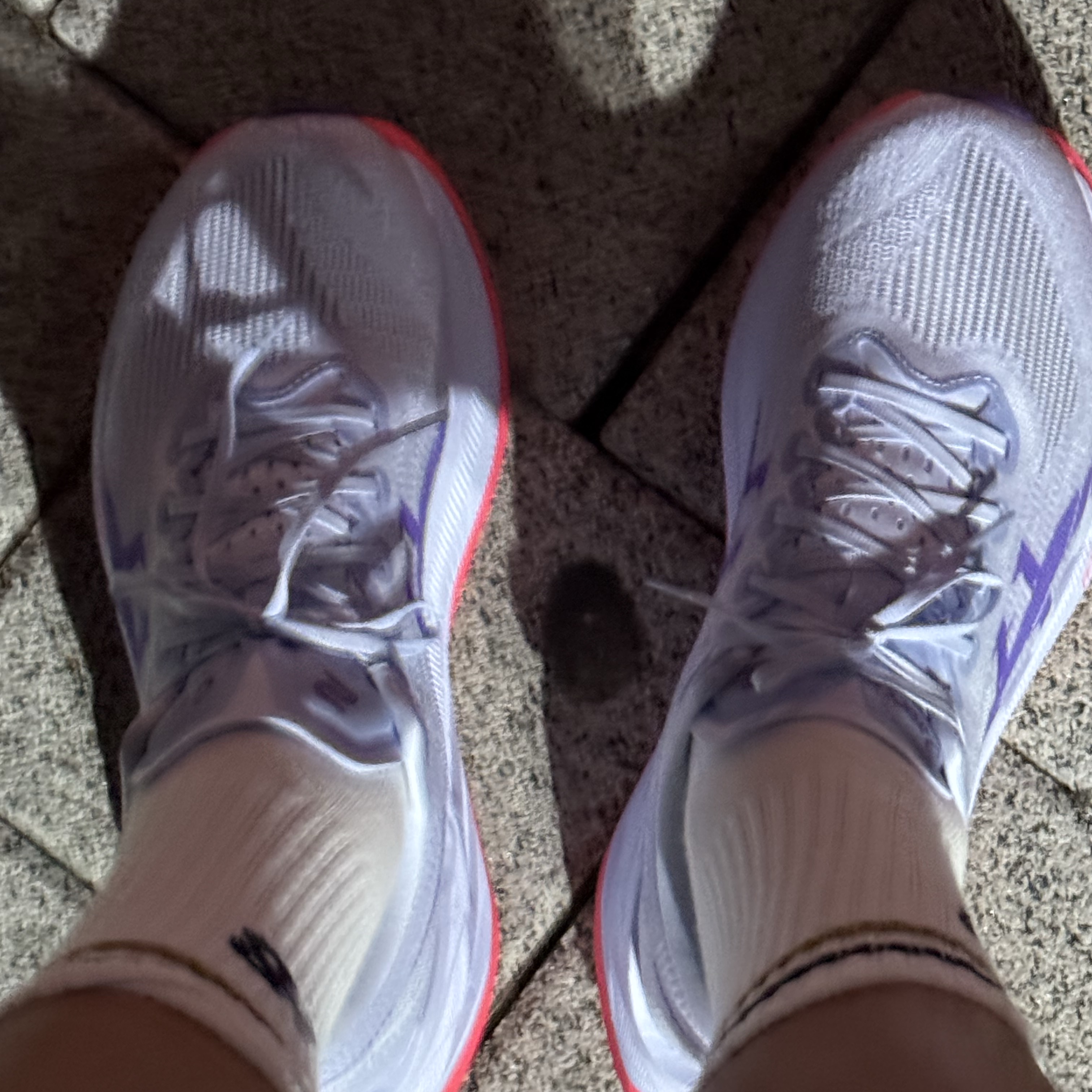 Asics Superblast 2 Blue Fade Edo Purple 착용 스타일