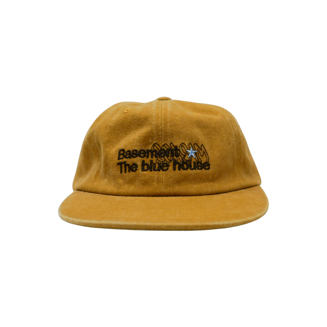 베이스크림 베이스먼트 워시드 캡 머스타드(Basecream Basement Washed Cap Mustard)