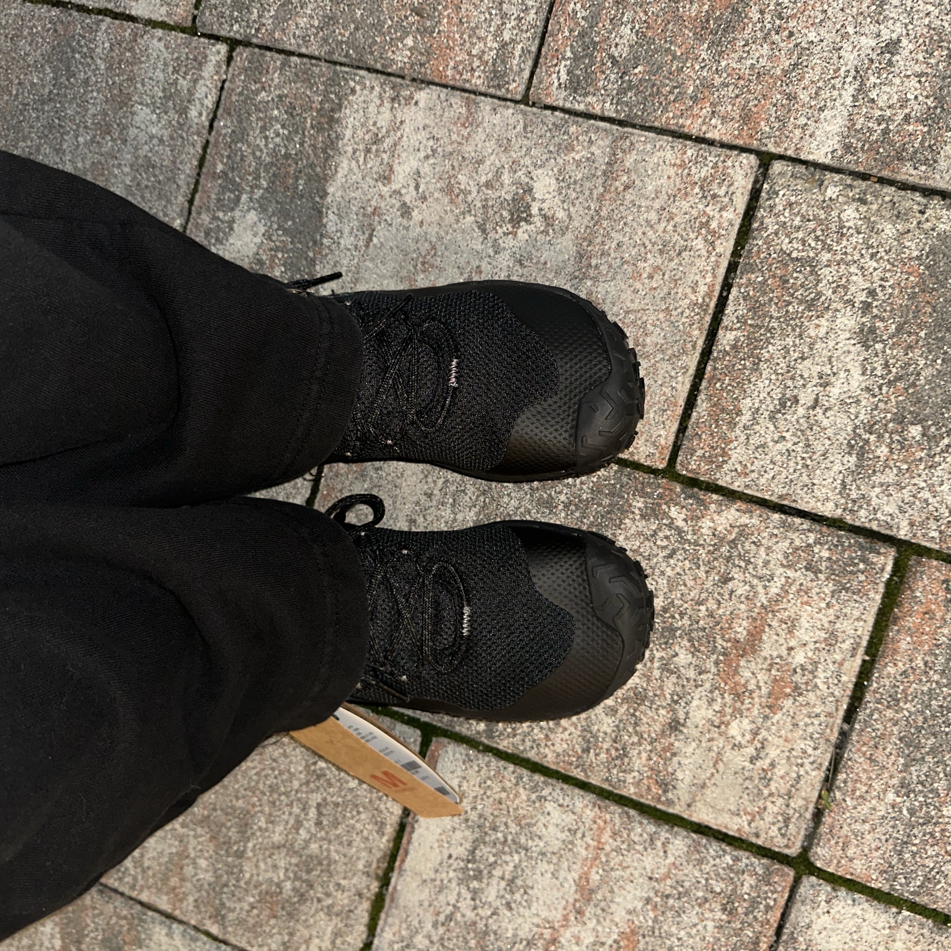 Merrell Women Trail Glove 7 Black Black - 25FW 착용 스타일 - 6