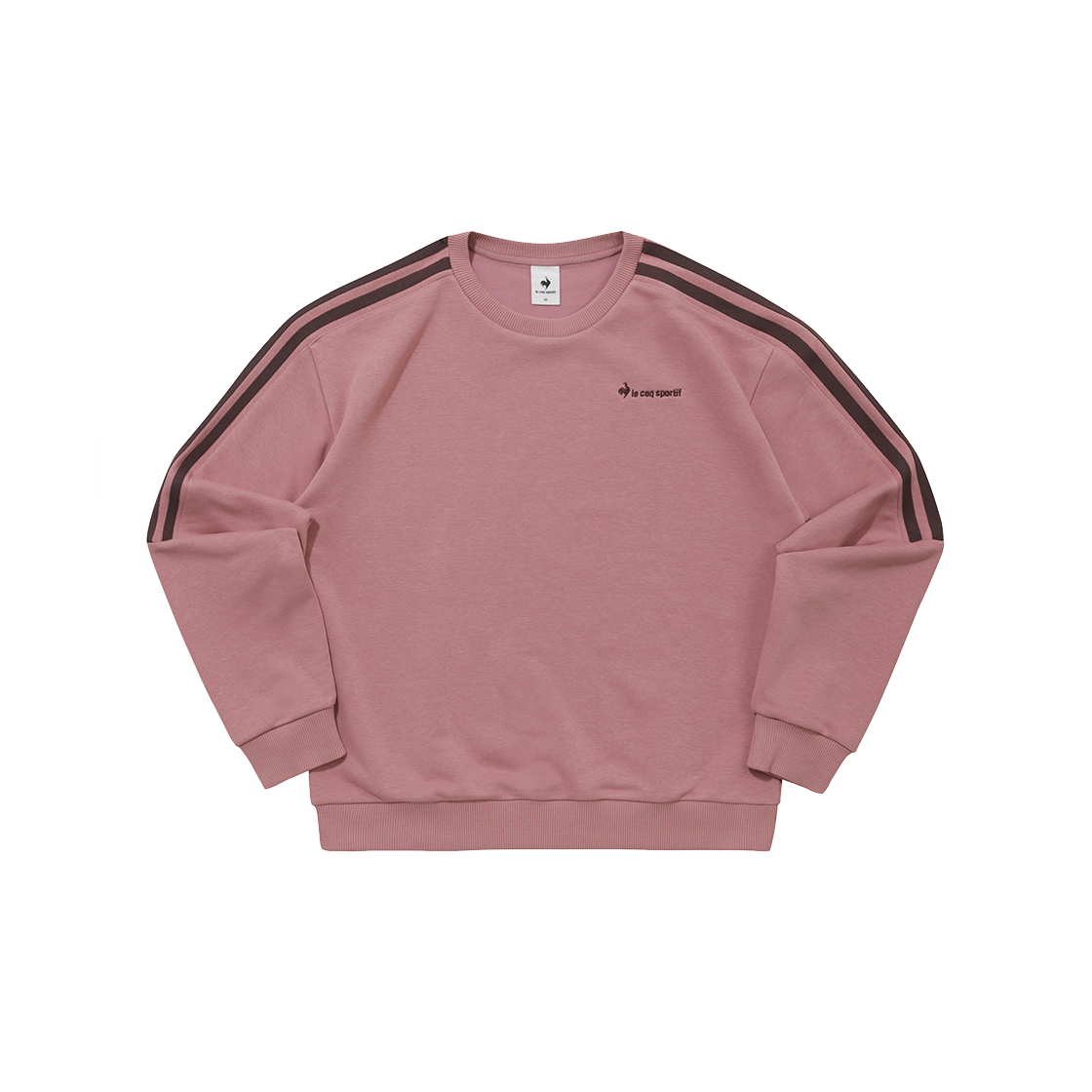 QQ323LFS92_SPK0 le coq sportif Unisex Sunday Sweatshirt Soft Pink