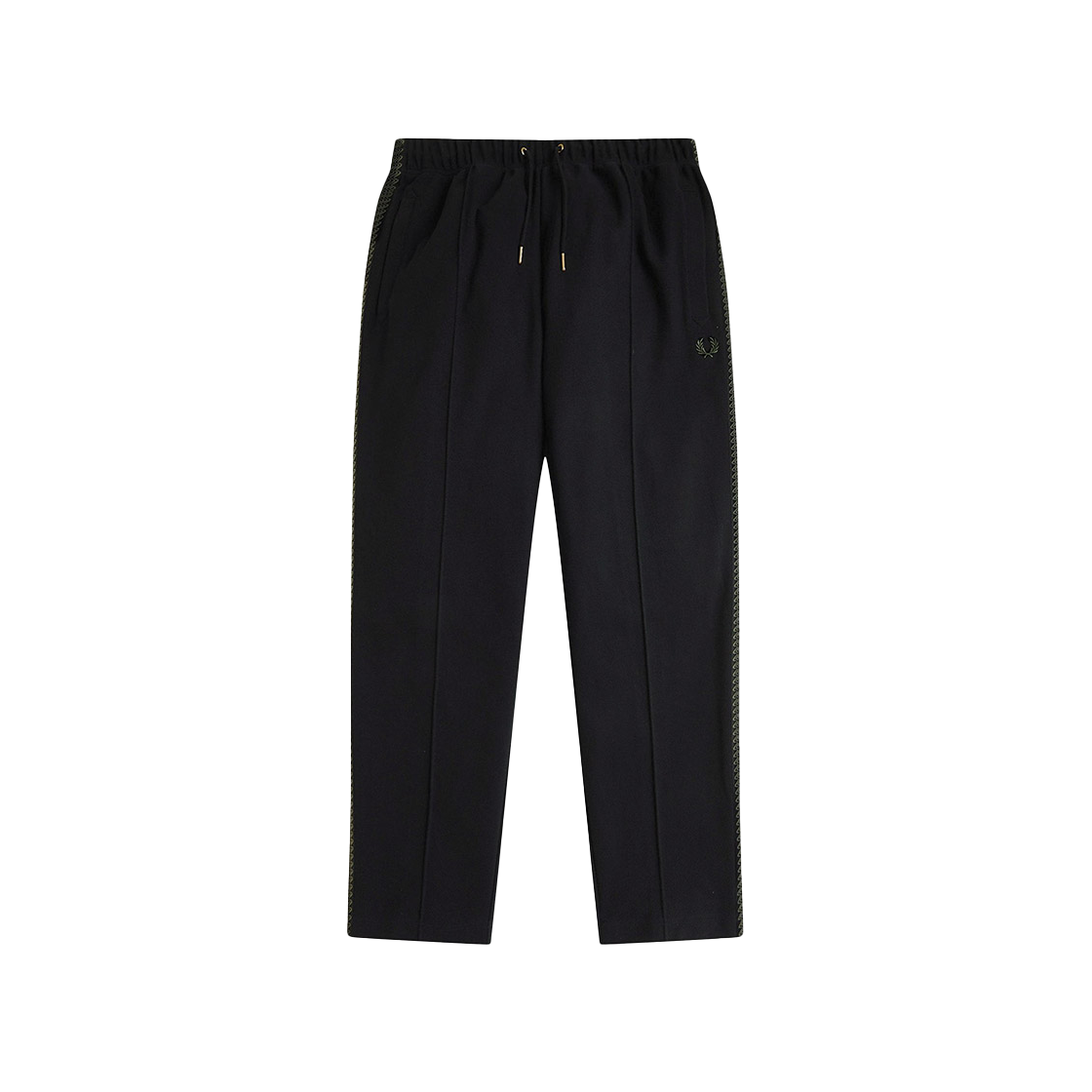 AFPM2531301-102 Fred Perry Tennis Grip Taped Track Pant Black