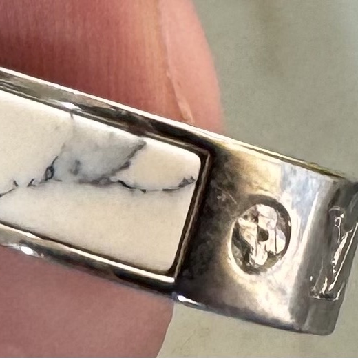 Louis Vuitton LV Colors Ring Silver 착용 스타일 - 1
