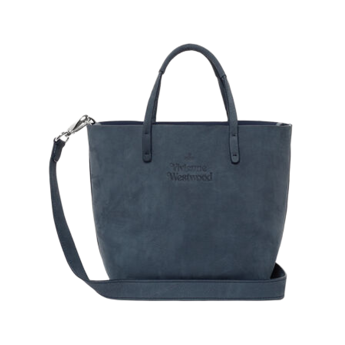 4205007PU-L00CC Vivienne Westwood Studio Small Shopper Denim Blue