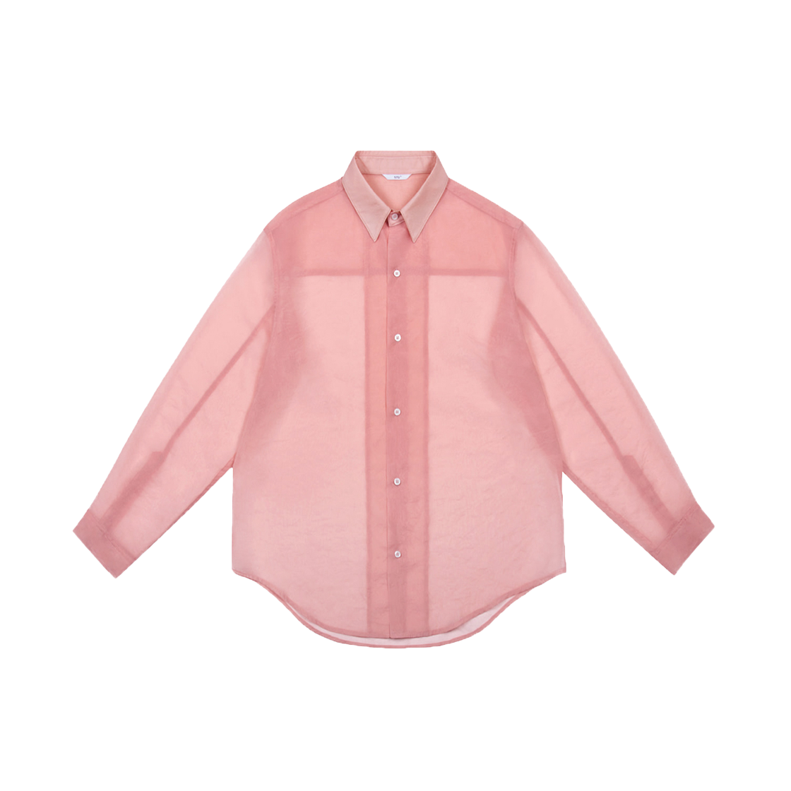 2502MLSPK2 STU Sheer Shirt Pink
