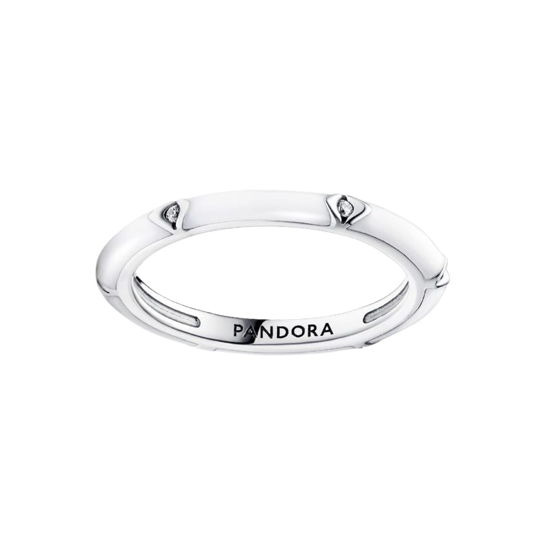 (W) 판도라 미 스톤 에나멜 링 실버((W) Pandora ME Stones Enamel Ring Silver)