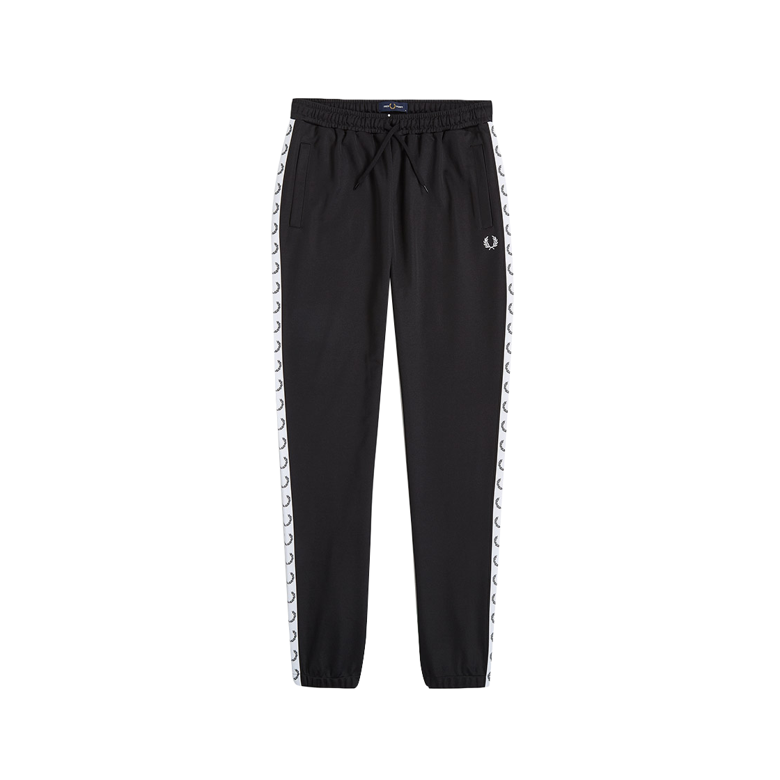 AFPM2535510-102 Fred Perry Taped Track Pant Black